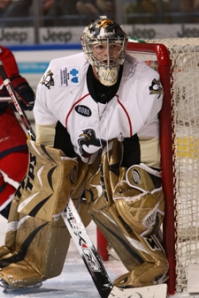 Wilkes-Barre/Scranton Penguins goalie John Curry 